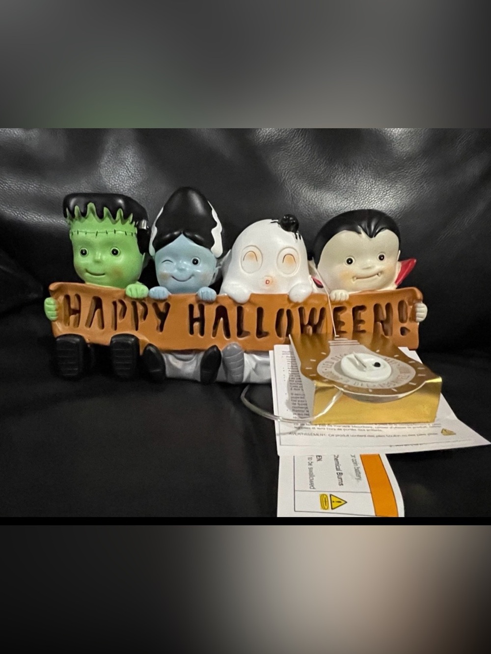 Happy Halloween Decor - Frankenstein Decor